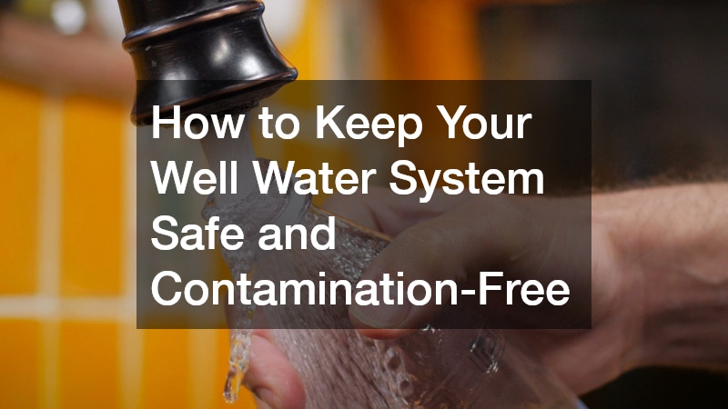 How to Keep Your Well Water System Safe and Contamination-Free