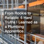 From Rookie to Reliable  6 Hard Truths I Learned as a Plumbing Apprentice