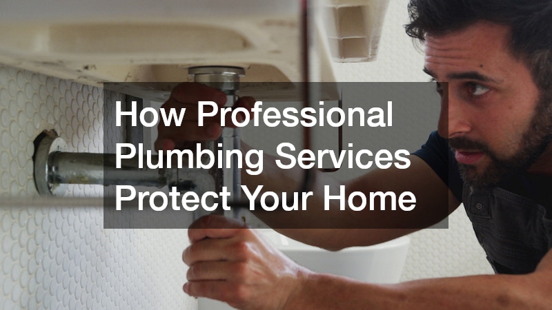 How Professional Plumbing Services Protect Your Home