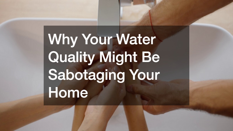 Why Your Water Quality Might Be Sabotaging Your Home